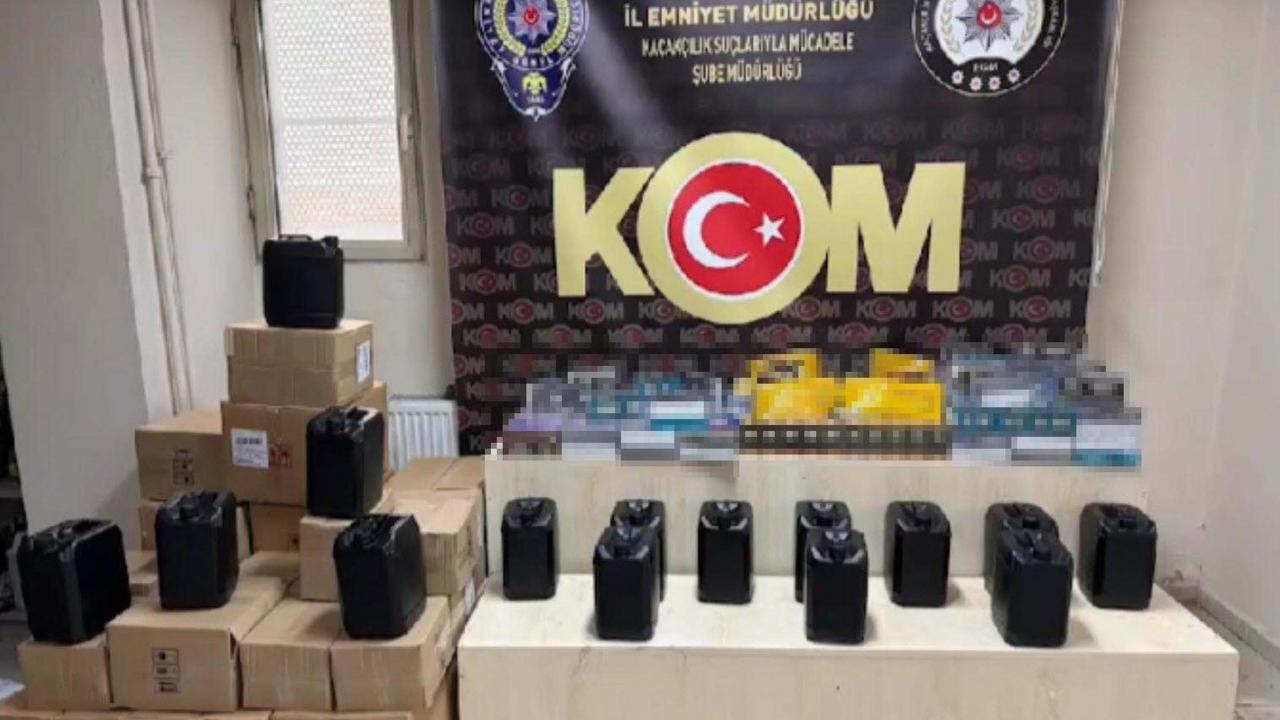Izmirde 8 bin sise kacak icki ele gecirildi rmlSAIAu